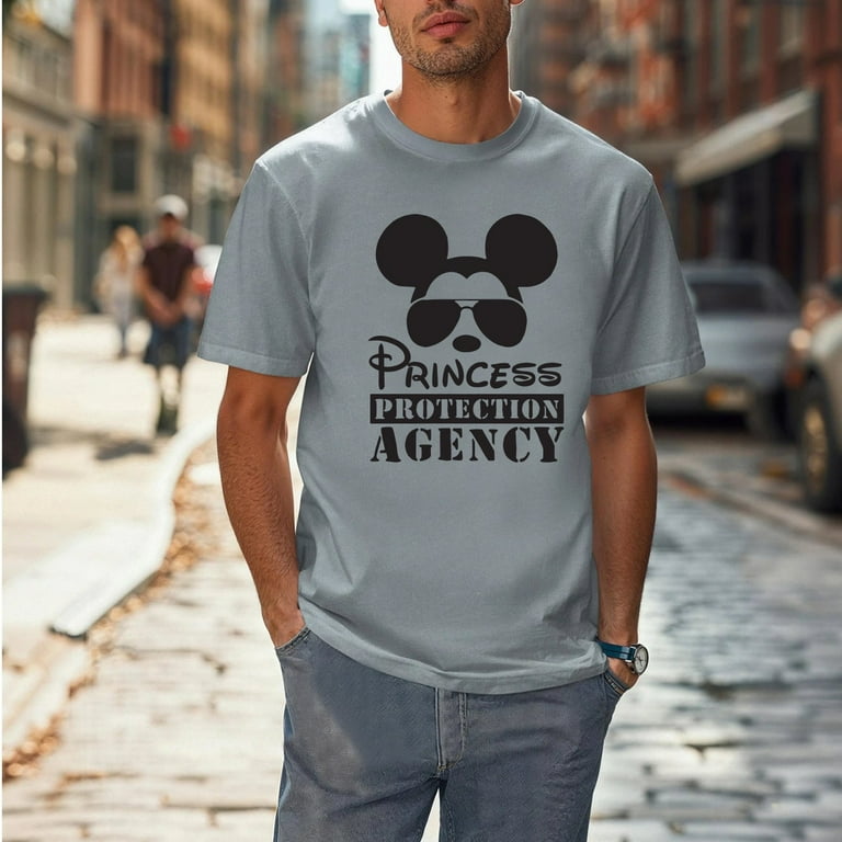 Princess Protection Agency Shirt Funny Disney Shirts Princess Protection Shirt Comfort Colors Shirt Size 4Xl Tee As Picture New Walmart