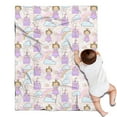 thumbnail image 1 of Princess Rainbow Castle Pattern Blanket,Comfortable Soft Flannel Throw Blanket,All Season,Warm Lightweight Blankets for Sofa Bed Couch Living Room Chair,30"x40", 1 of 4