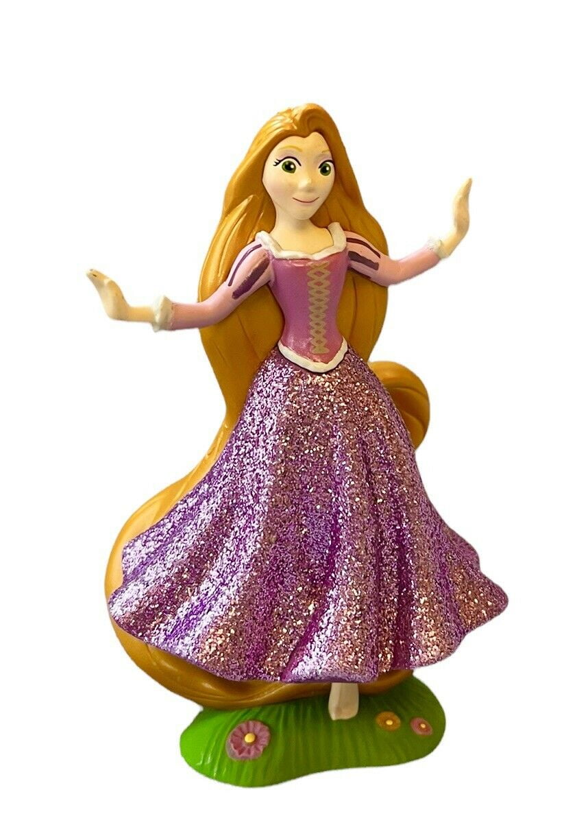Princess Rapunzel Dancing Tangled Cake Topper Figure 3 Figurine Pvc New Rare