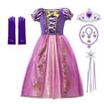 thumbnail image 1 of KAWELL Princess Dress up with Accessories - Christmas/Birthday/Halloween Dress up Clothes for Child 6/7, 1 of 4