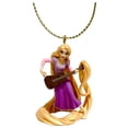 thumbnail image 1 of Princess Rapunzel & Guitar Playful Tangled Ornament Charm Figure Figurine PVC 3” New, 1 of 1