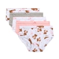 thumbnail image 1 of Princess Rose Toddler Girls Underwear Pointelle Knit Soft Cotton Hipster Underwear Panties 5 Pack, 1 of 7