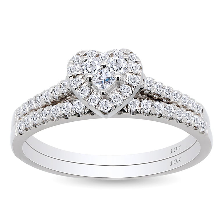 White Bride Diamante Heart Specs White Bride Diamante Heart Specs