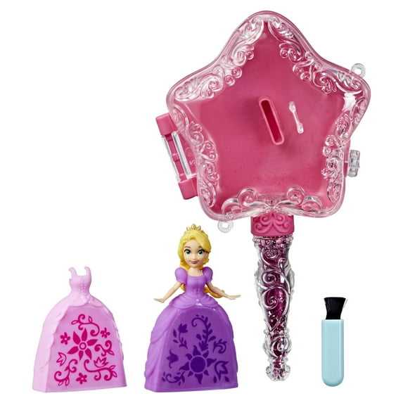 Princess Secret Styles Magic Glitter Wand Rapunzel Doll and Wand Playset