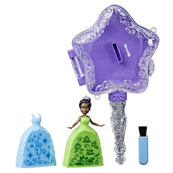 Princess Secret Styles Magic Glitter Wand Tiana Doll and Wand Playset