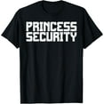 thumbnail image 1 of Princess Security Funny Family Dad Halloween Big Brother Men T-Shirt, 1 of 4