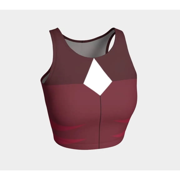 She-Ra Catra Inspired Women’s Workout Crop Top and Sports Bra Set Activewear Fitness Outfit