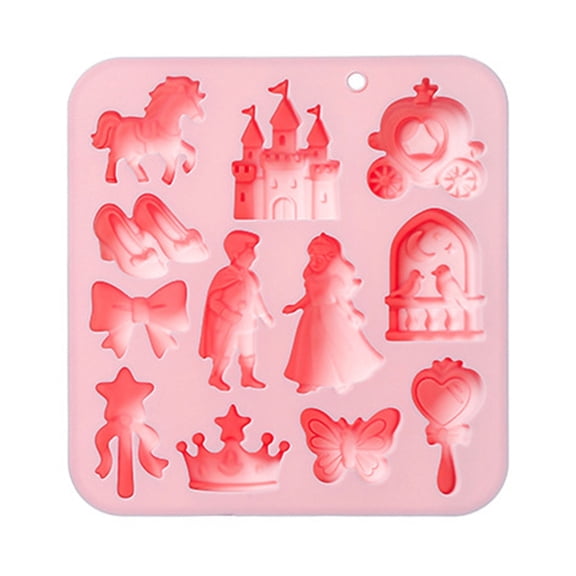 Princess Silicone Mould For Chocolate Ice Making