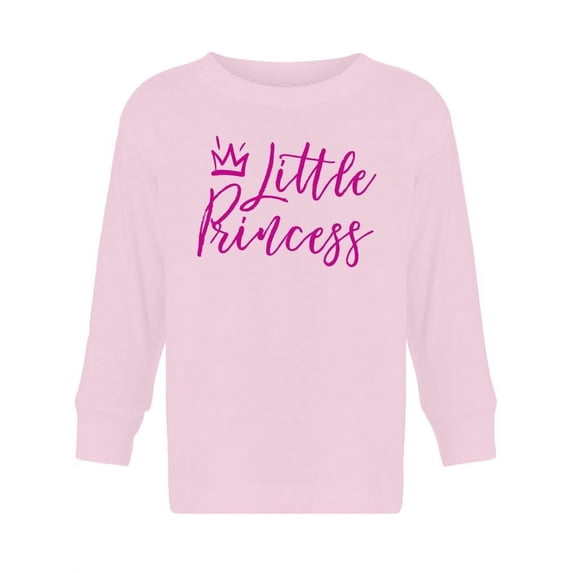 Princess Slogan Design. Long Sleeve Toddler's -Image by Shutterstock