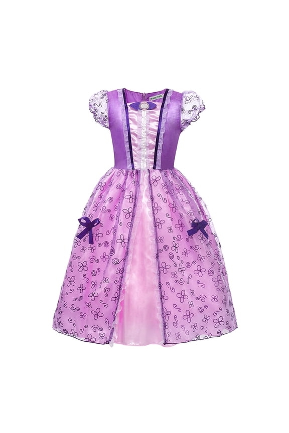 Princess Dress up - Christmas/Birthday/Halloween Dress up Clothes for Child 3t