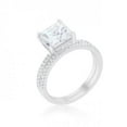 thumbnail image 1 of Princess Solitaire Wedding Set Ring, 1 of 1