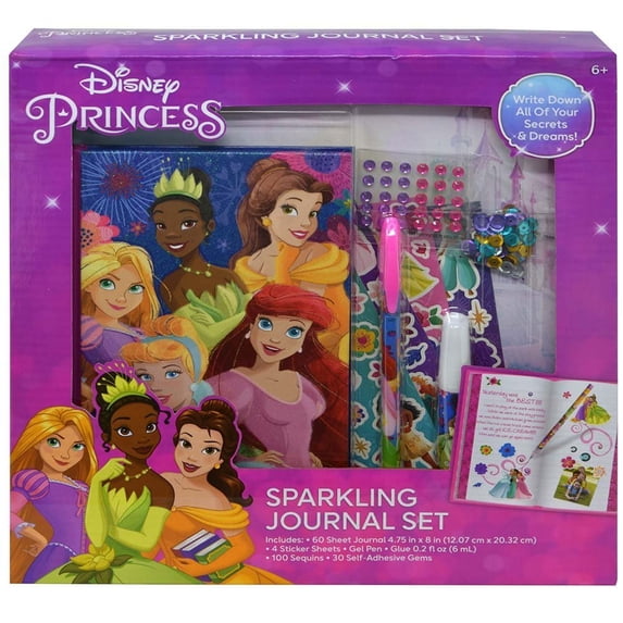 Princess Sparkling Journal Set in Box