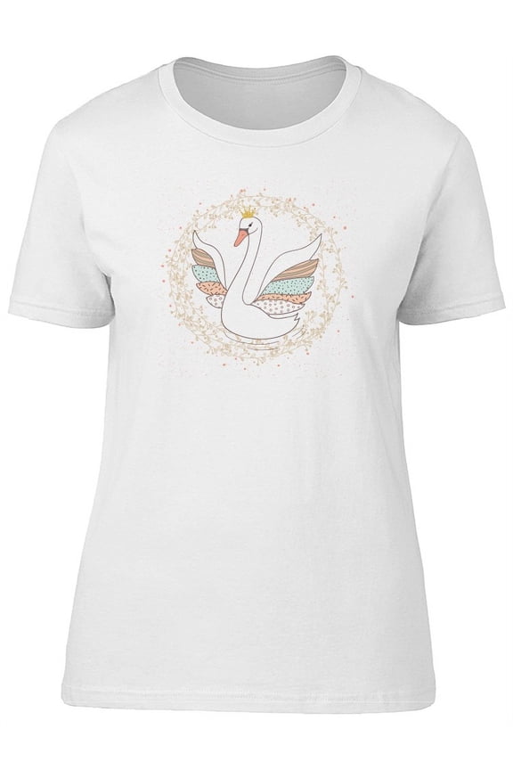 Princess Swan T-Shirt Women -Image by Shutterstock, Female Small
