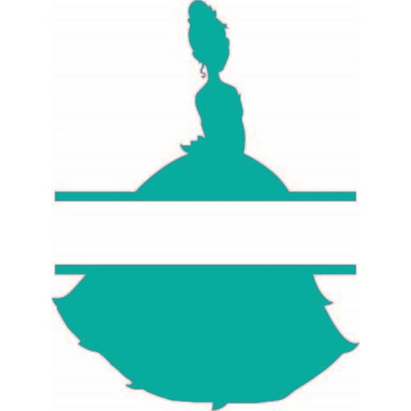 Princess Tiana Disney Cartoon Character Border Decors Wall Sticker Art Design Decal for Girls Boys Kids Room Bedroom Nursery Kindergarten Home Decor Stickers Wall Art Vinyl Decoration (30x27 inch)