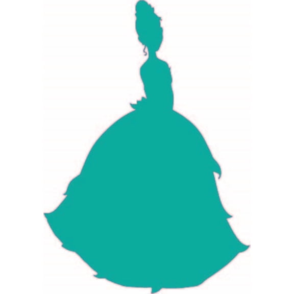 Princess Tiana Disney Cartoon Character Cartoons Decors Wall Sticker Art Design Decal for Girls Boys Kids Room Bedroom Nursery Kindergarten Home Decor Stickers Wall Art Vinyl Decoration (20x18 inch)