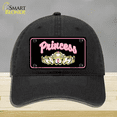 thumbnail image 1 of Princess Tiara Novelty License Plate Hat Unconstructed Cotton Black, 1 of 1