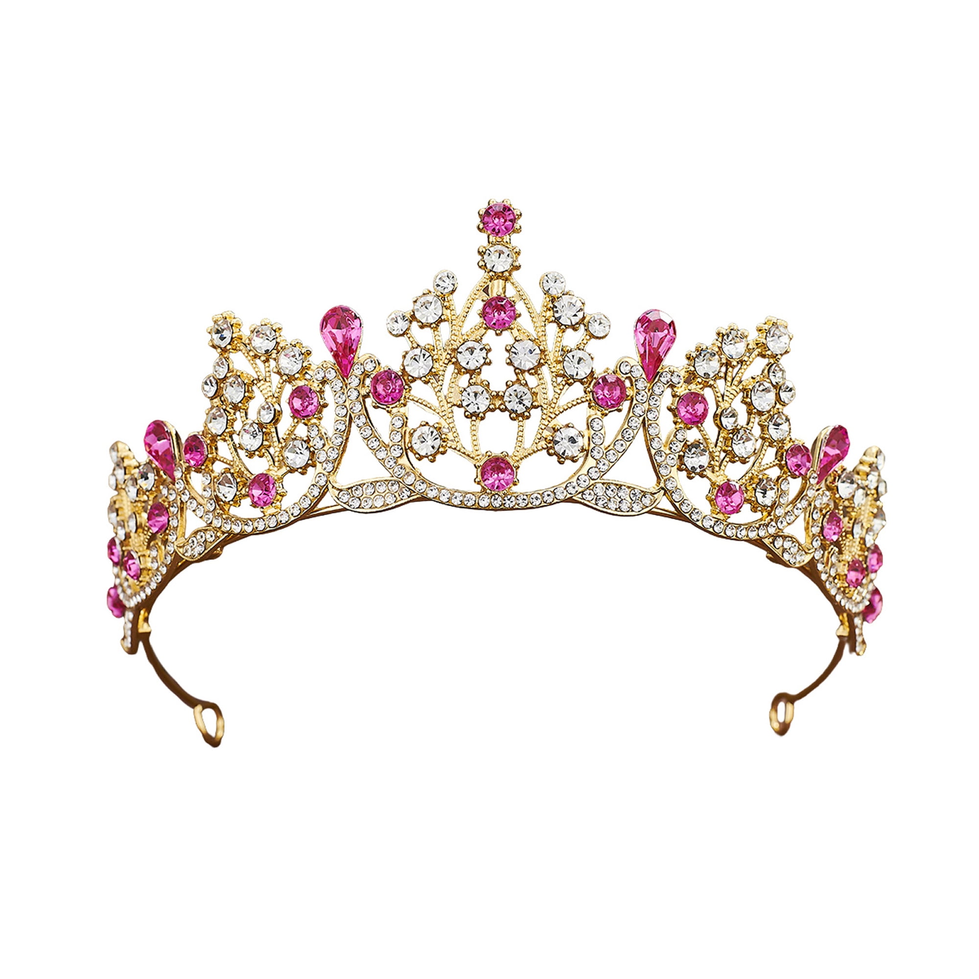 Princess Tiaras and Crowns for Women Girl Crystal Queen  display picture 1