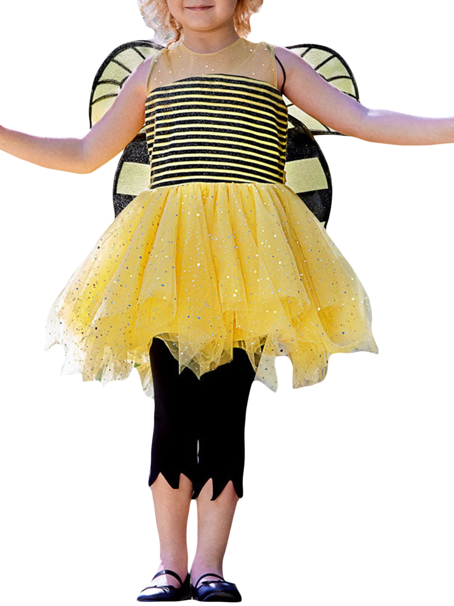 Princess Tinker Bell Costume for Toddler Girls Halloween Birthday Party