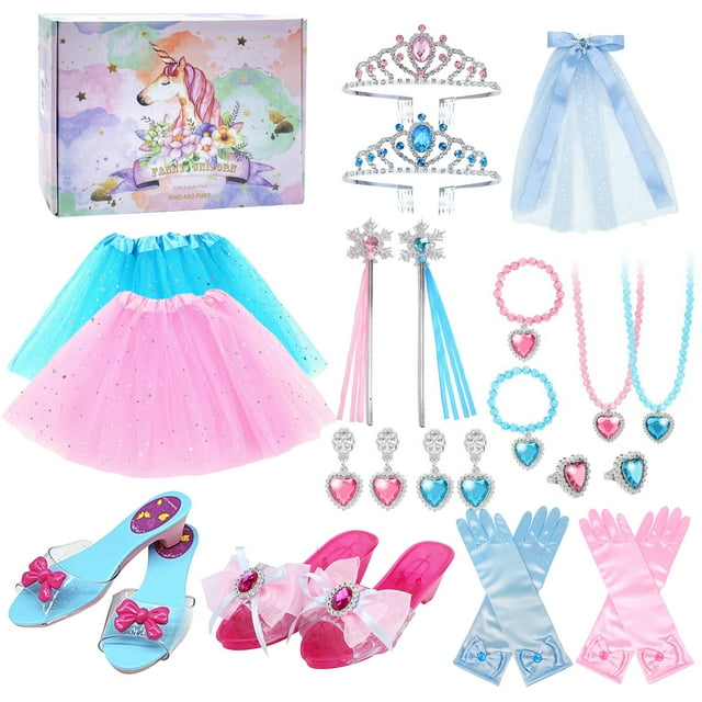 Princess Toys, Princess DressUp Shoes, Dress Up Clothes for Little