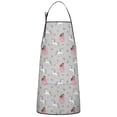 thumbnail image 1 of Princess Unicorn Butterfly Pattern Apron-Garden Aprons for Women with Pockets-Cotton Linen Waterproof Kitchen Cooking Gardening Aprons Adjustable for Kitchen,Cooking,BBQ and Salon 33x27 Inch, 1 of 7