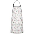thumbnail image 1 of Princess Unicorn Flower Pattern Apron-Garden Aprons for Women with Pockets-Cotton Linen Waterproof Kitchen Cooking Gardening Aprons Adjustable for Kitchen,Cooking,BBQ and Salon 33x27 Inch, 1 of 7