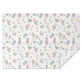 thumbnail image 1 of Princess Unicorn Flower Pattern Rectangle Tablecloth 60"x84",Waterproof Polyester Rectangle Table Cloth, Wipeable Spillproof Polyester Tablecloth for Dining, Camping, Indoor and Outdoor, 1 of 5