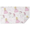 thumbnail image 1 of Princess Unicorn Pattern Rectangle Tablecloth 60"x102",Waterproof Polyester Rectangle Table Cloth, Wipeable Spillproof Polyester Tablecloth for Dining, Camping, Indoor and Outdoor, 1 of 6