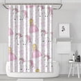 thumbnail image 1 of Princess Unicorn Pattern Shower Curtain 72"x72" ,Bathroom Decorative Shower Curtains Set with 12 Hooks,Modern Waterproof Washable Shower Curtain, 1 of 6