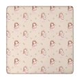thumbnail image 1 of Princess with Unicorn Pattern Square Fitted Tablecloth with Elastic Edge,Square Table Cover,Washable Elastic Table Cover for Home Kitchen Party Decor 34"x34", 1 of 6