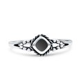 thumbnail image 2 of AVECON 925 Sterling Silver Black Onyx Ring Vintage 2 of 13