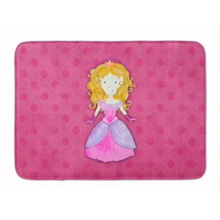 Princess Watercolor Machine Washable Memory Foam Mat