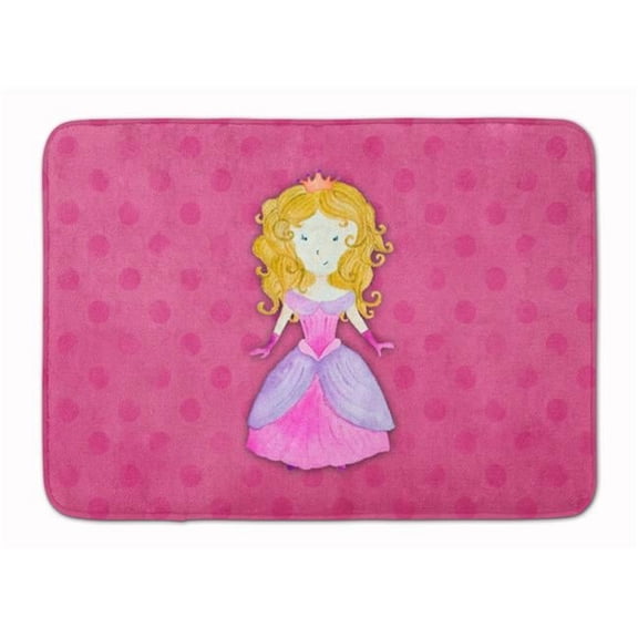 Princess Watercolor Machine Washable Memory Foam Mat