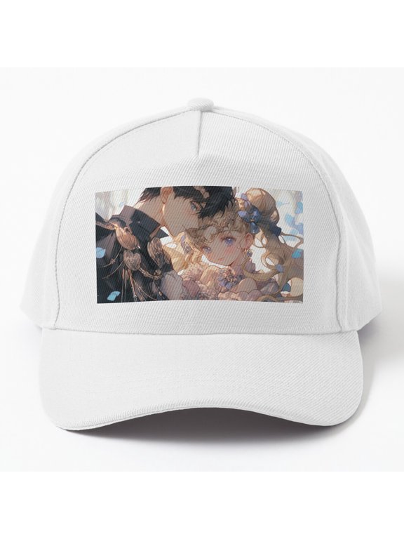 Princess and Her Prince Baseball Cap, Royal Couple Theme, Classic Hat Style