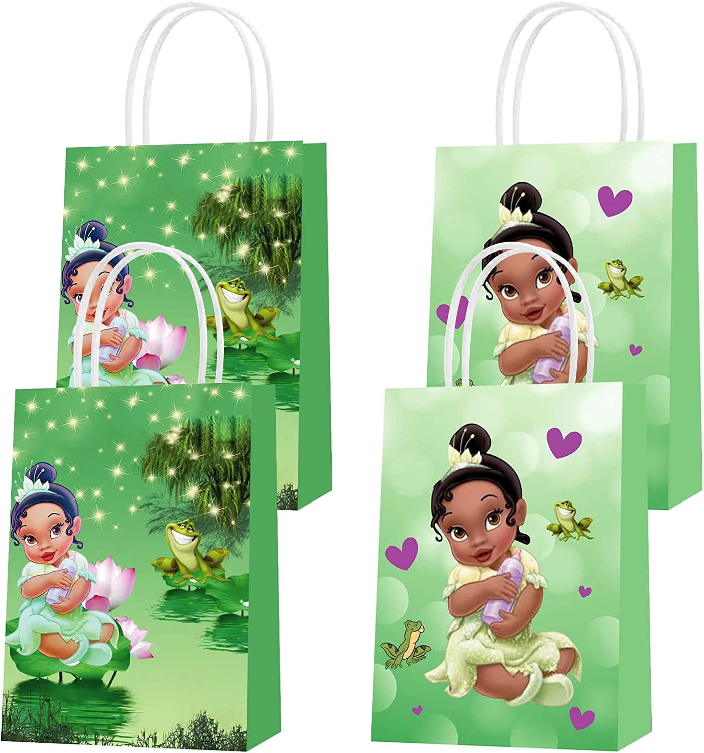 Princess and The Frog Party Favor Bag - Little Princess Tiana Paper ...