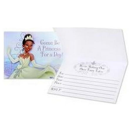Princess and the Frog Invitations w/ Envelopes (8ct)