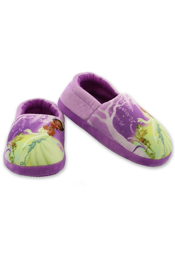 Princess and the Frog Princess Tiana Girls Toddler Plush Aline Slippers CH85629