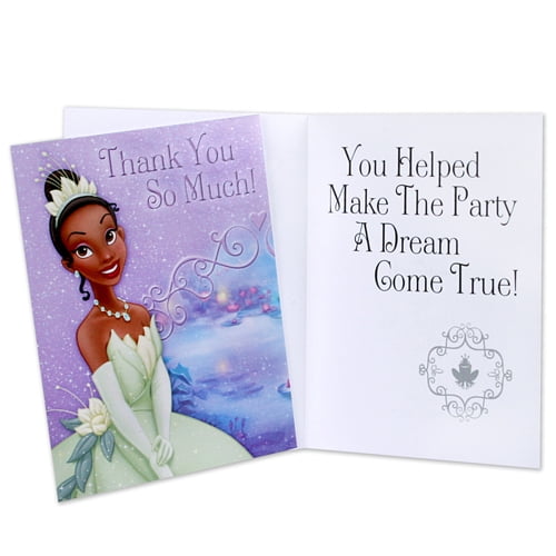Princess and the Frog Thank You Notes Envelopes (8ct)