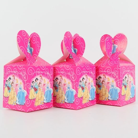 Princess candy boxes, set 20 pcs princesses party Favors ,   decorations, gifts, goody bag