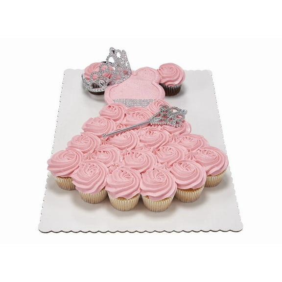 Princess for the Day Cupcake Cake