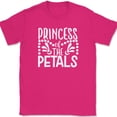thumbnail image 1 of Princess of the Petals T-Shirt Wedding Party Bride Event Group Gift Tee - Pink, M, 1 of 1