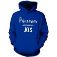 thumbnail image 1 of Princesses Are Born In Jos Cool Gift - Hoodie Royal S, 1 of 1