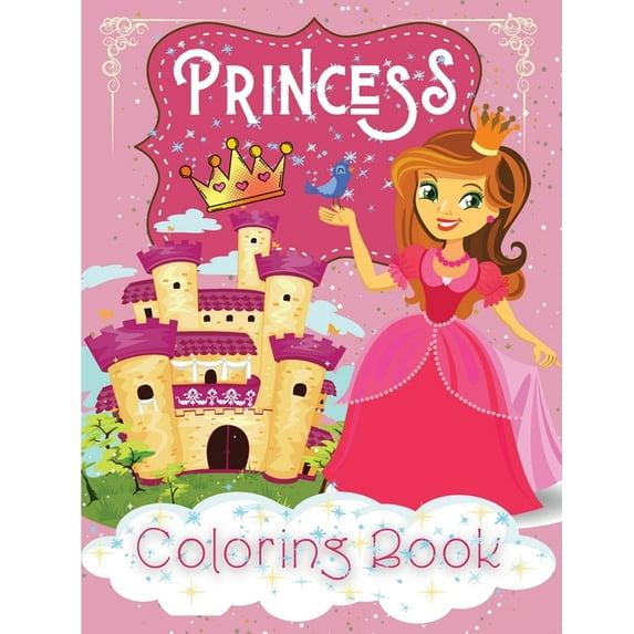 Princesses Coloring Book (Paperback)