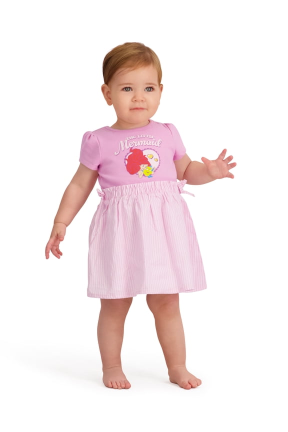 Toddler Girls Woven Short Sleeve Dress, Sizes 12 Months-5T