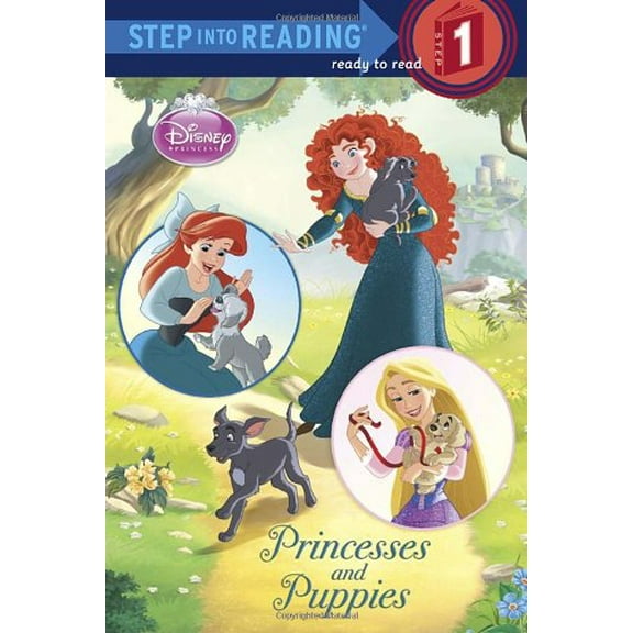 Pre-Owned Princesses and Puppies (Disney Princess) (Step into Reading) (Paperback) 0736431047 9780736431040