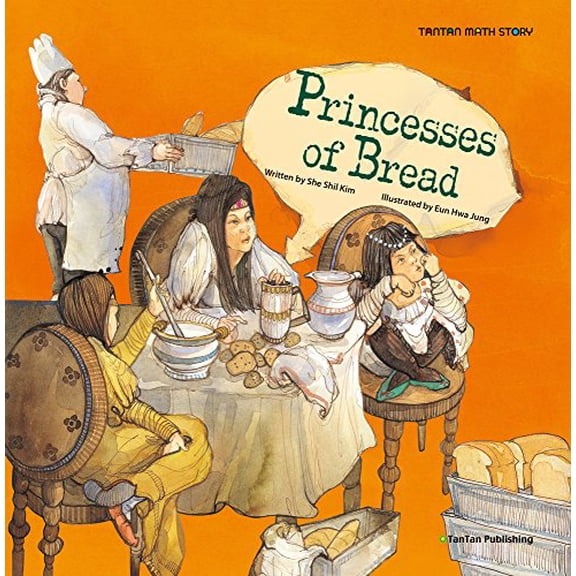 Pre-Owned Princesses of Bread (Tantan Math Stories) Paperback