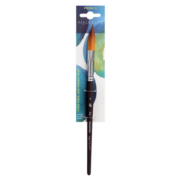 Princeton Aqua Elite Series 4850 Synthetic Brush - Prism, Size 8, Short Handle