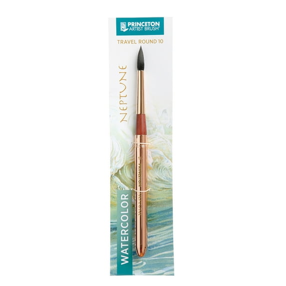 Princeton Art & Brush Co Neptune Synthetic Travel Round, 10