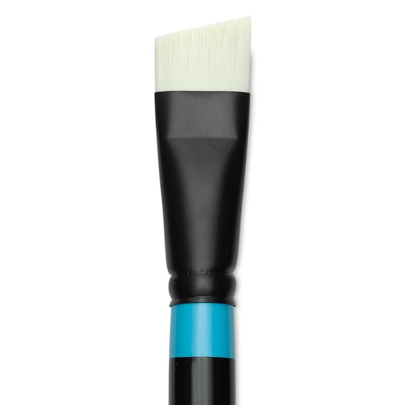Princeton Series 6500 Aspen Synthetic Brush - Size 12, Short Angle Bright, Long Handle