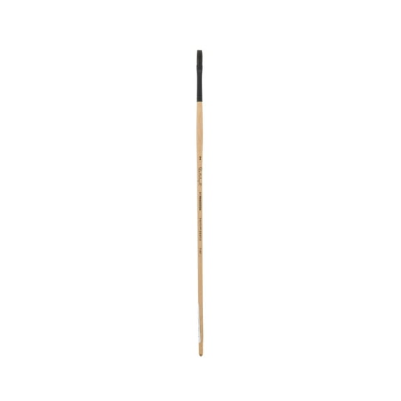 Princeton Brush Catalyst Polytip Long Handle Bristle Brush, Flat, 2