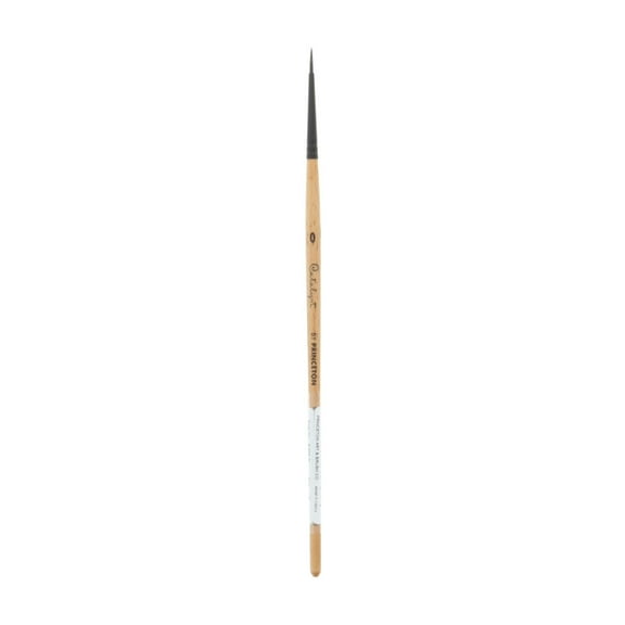 Princeton Brush Catalyst Polytip Short Handle Bristle Brush, Round, 0